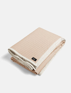 Hay Bias Quilt (235x245cm) - Nude