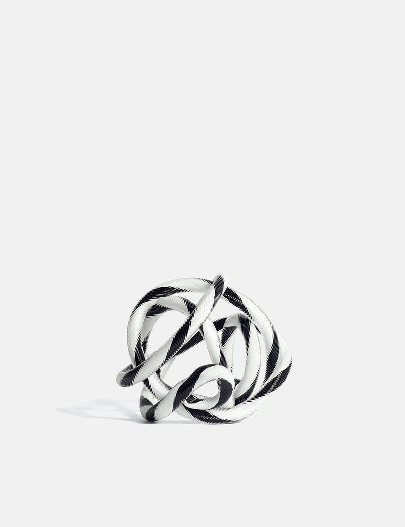 Hay Knot No.2 (Small) - Black/White