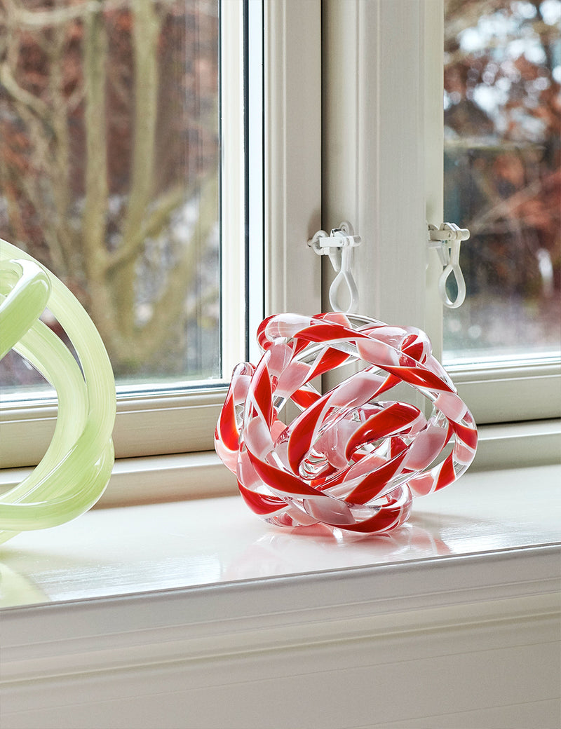 Hay Knot No.2 (Medium) - Red and White