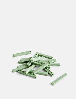 Hay Paquet Clips (18 Pieces) - Green