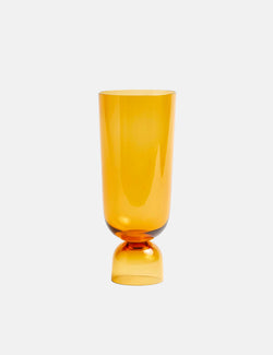 Hay Bottoms Up Vase (Large) - Amber