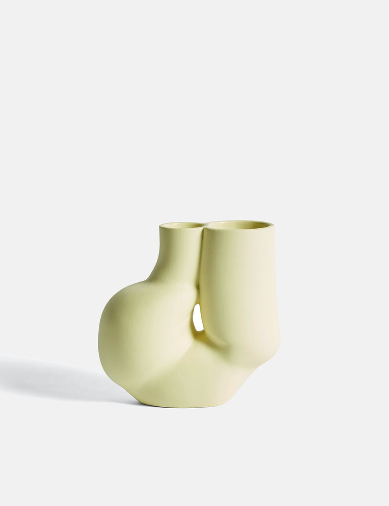 Hay W&S Chubby Vase - Soft Yellow