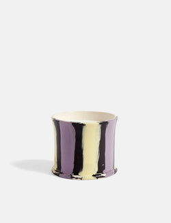 Hay Stripe Scented Candle - Fig Leaf