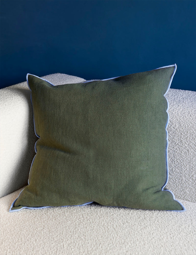 Hay Outline Cushion - Moss