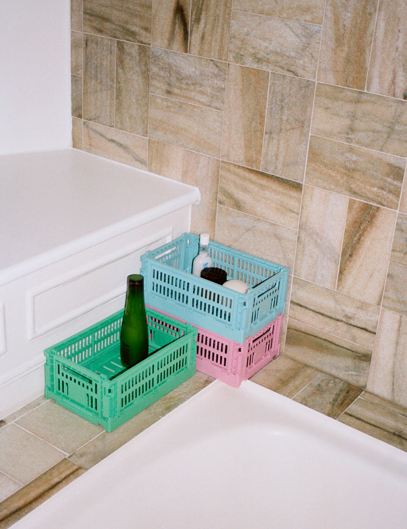 HAY Colour Crate (Small) - Dark Mint