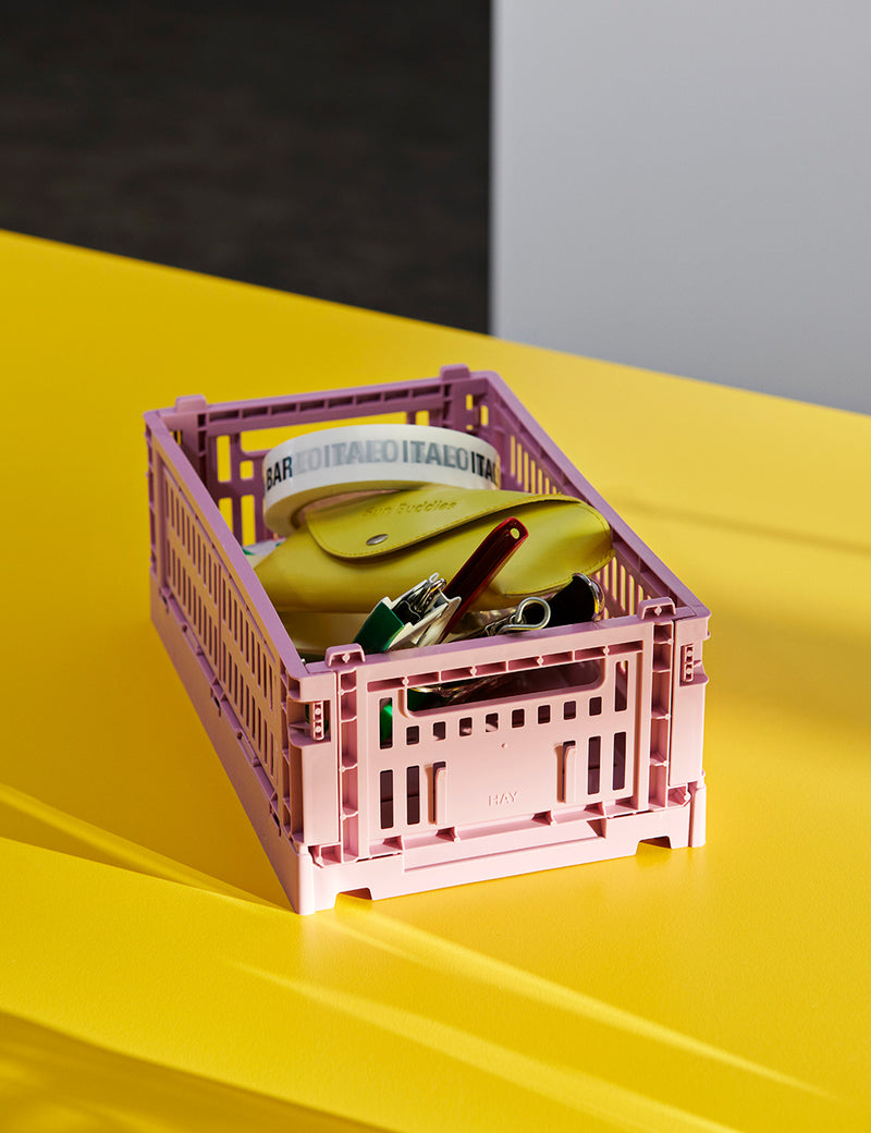 HAY Colour Crate (Small) - Dusty Rose