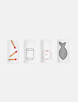 HAY Sobremesa Napkin (Set of 4) - White