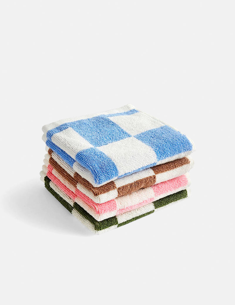 HAY Check Wash Cloth - Matcha