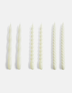 HAY Candles Long Mix (Set of 6) - Off White