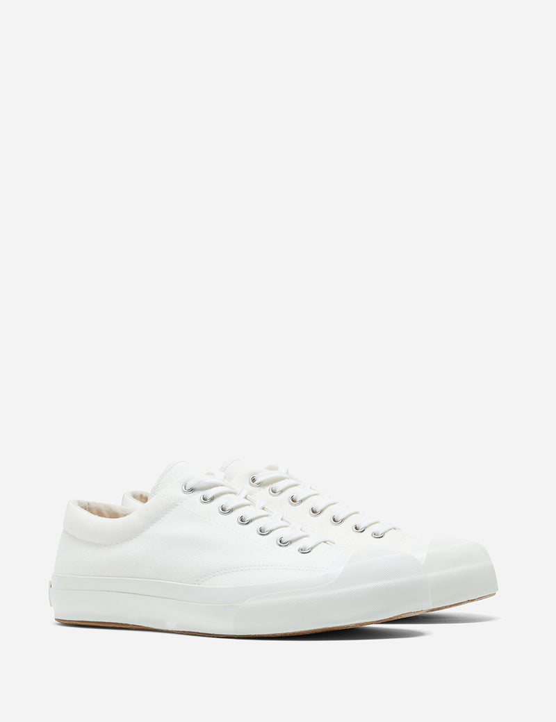 Moonstar Gym Court Trainers (Canvas) - Natural Beige