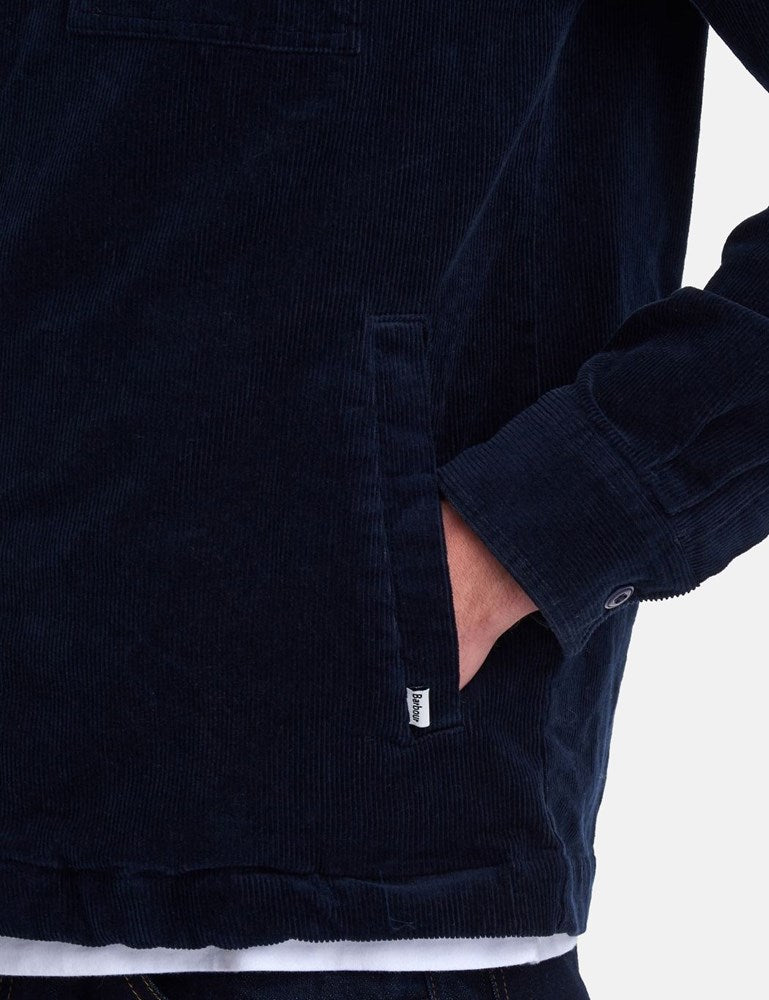 Barbour Shirt Jacket (Cord) - Navy Blue