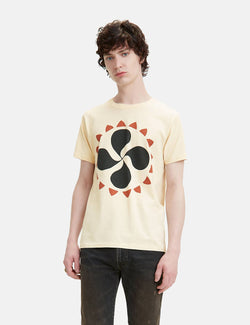Levis Vintage Clothing Graphic Village Tee - Lambswool White