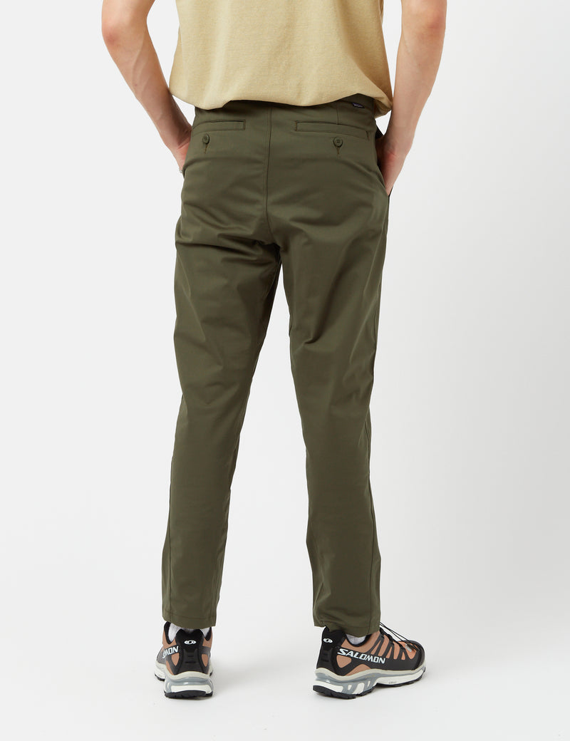 Patagonia Transit Traveler Pants (Slim) - Basin Green