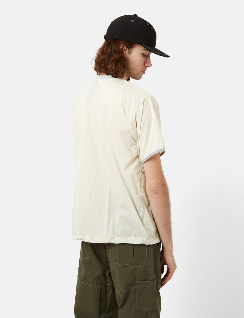 And Wander Pertex Wind T-Shirt - Off White