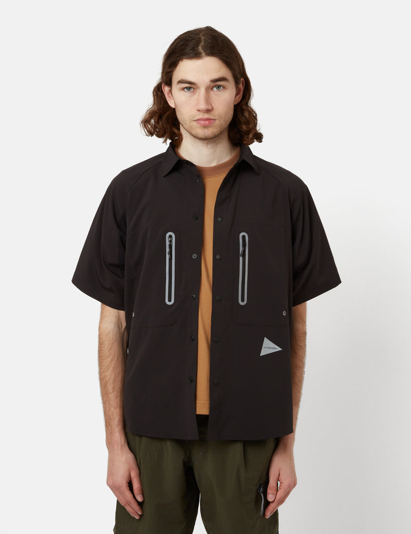 And Wander Tech T-Shirt - Black