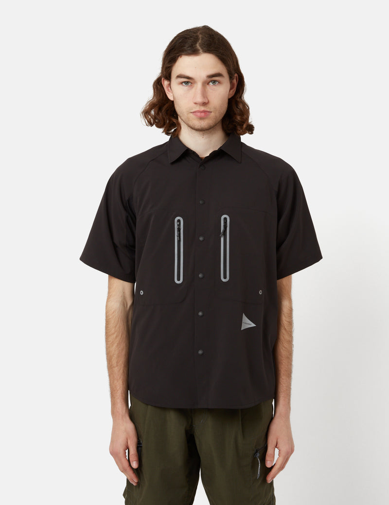 And Wander Tech T-Shirt - Black