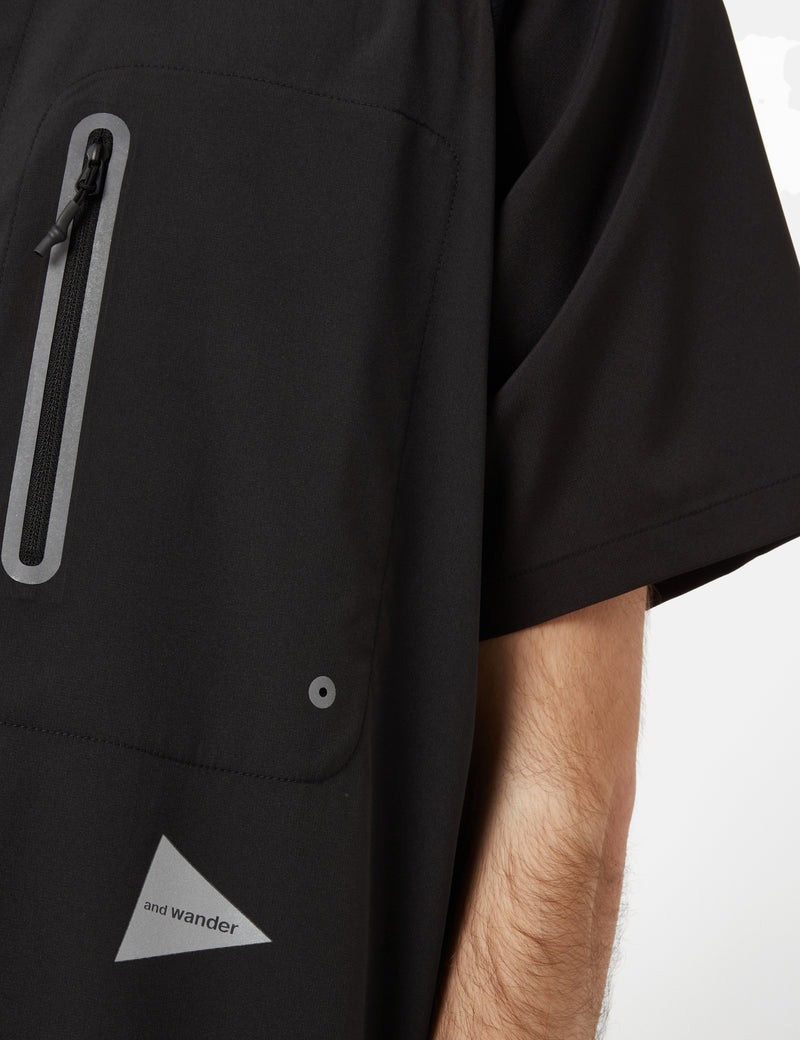 And Wander Tech T-Shirt - Black