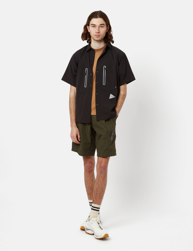 And Wander Tech T-Shirt - Black
