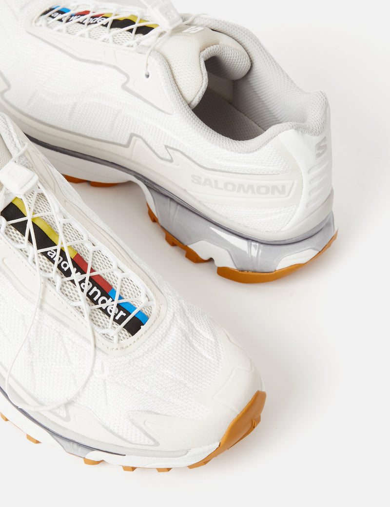 Salomon x And Wander XT-SLATE Trainers - White