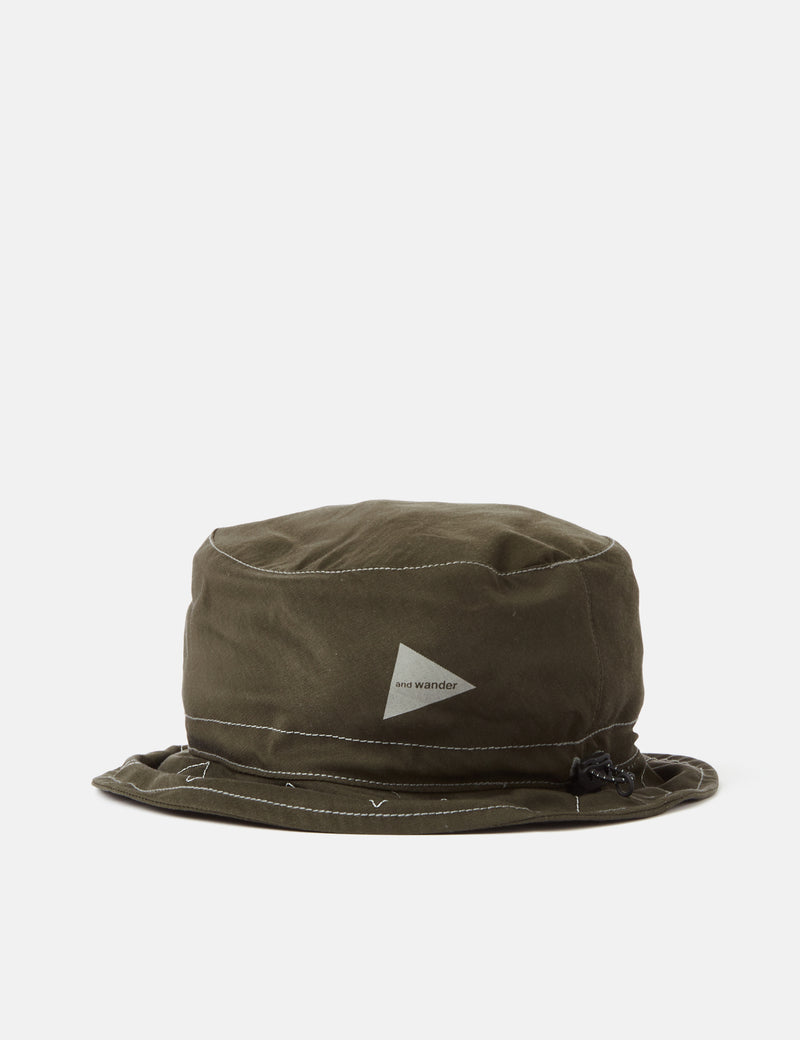 And Wander 60/40 Cloth Bucket Hat - Khaki Brown