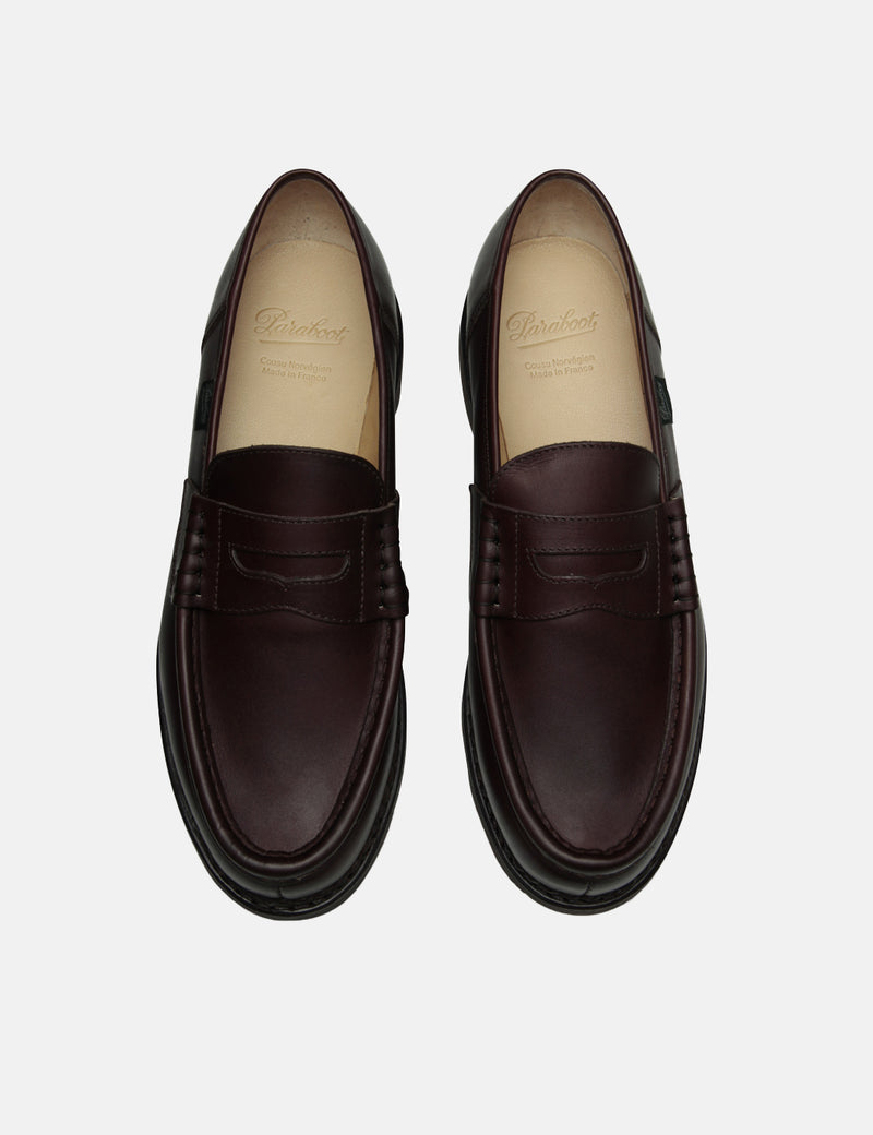 Paraboot Reims Shoe (Smooth Leather) - Cafe Brown