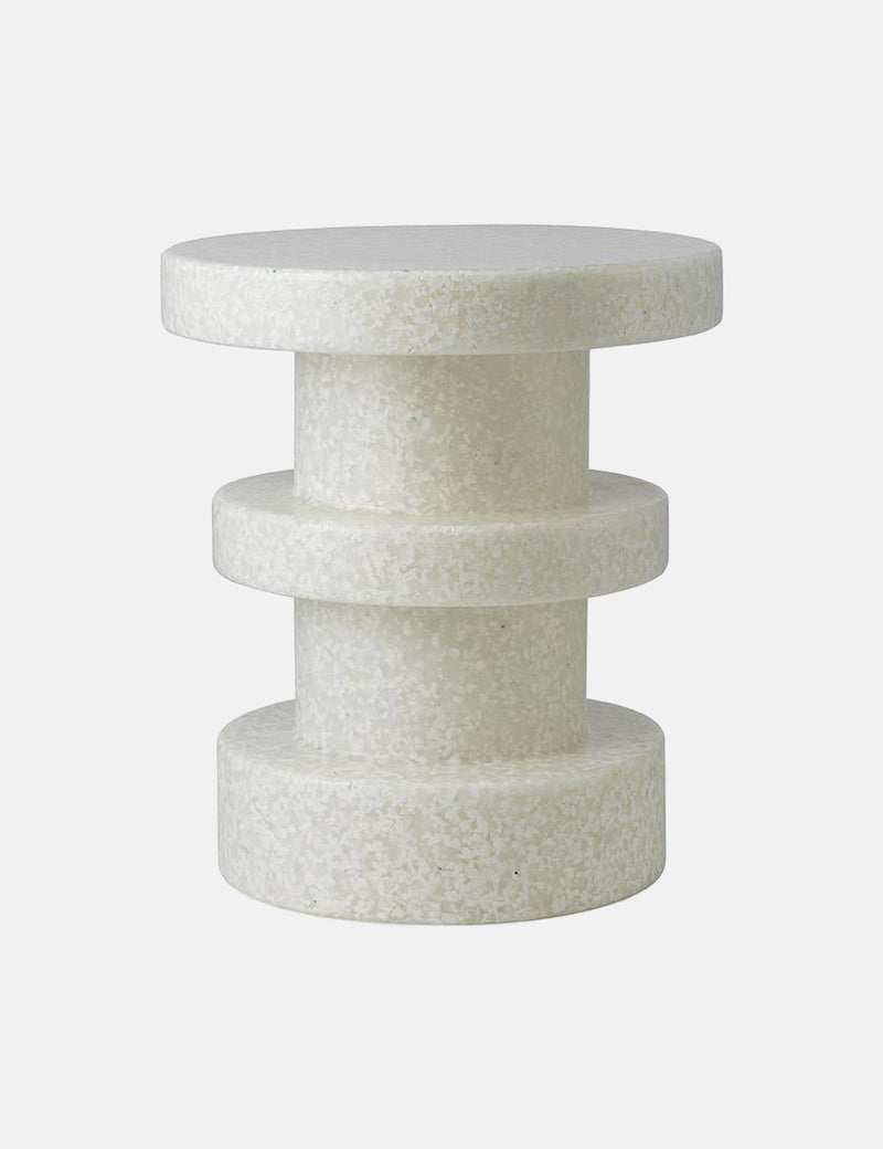 Normann Copenhagen Bit Tabouret Empilable - Blanc