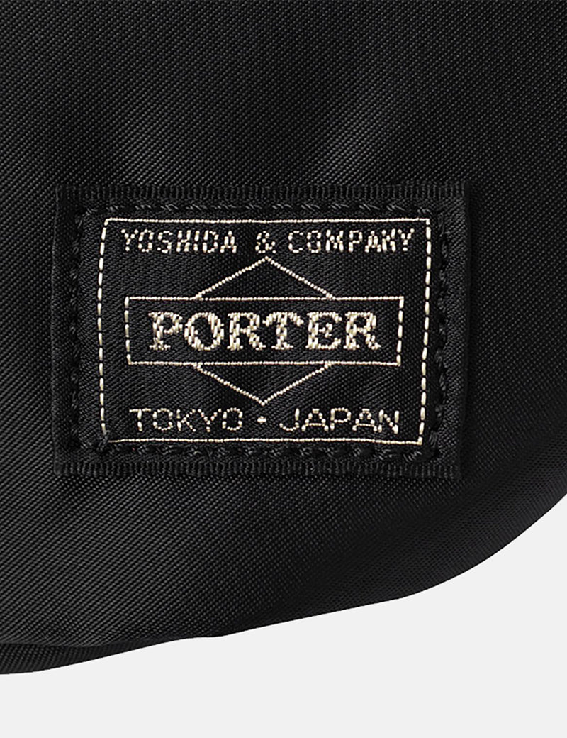 Porter Yoshida＆Coタンカーウエストバッグ-ブラック