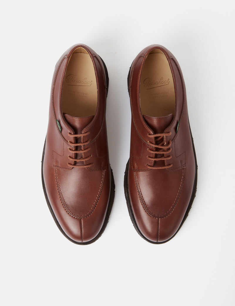 Paraboot Avignon Derby Shoe (Leather) - Tan