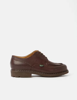 Paraboot Chambord Shoes (Leather) - Café Brown Smooth