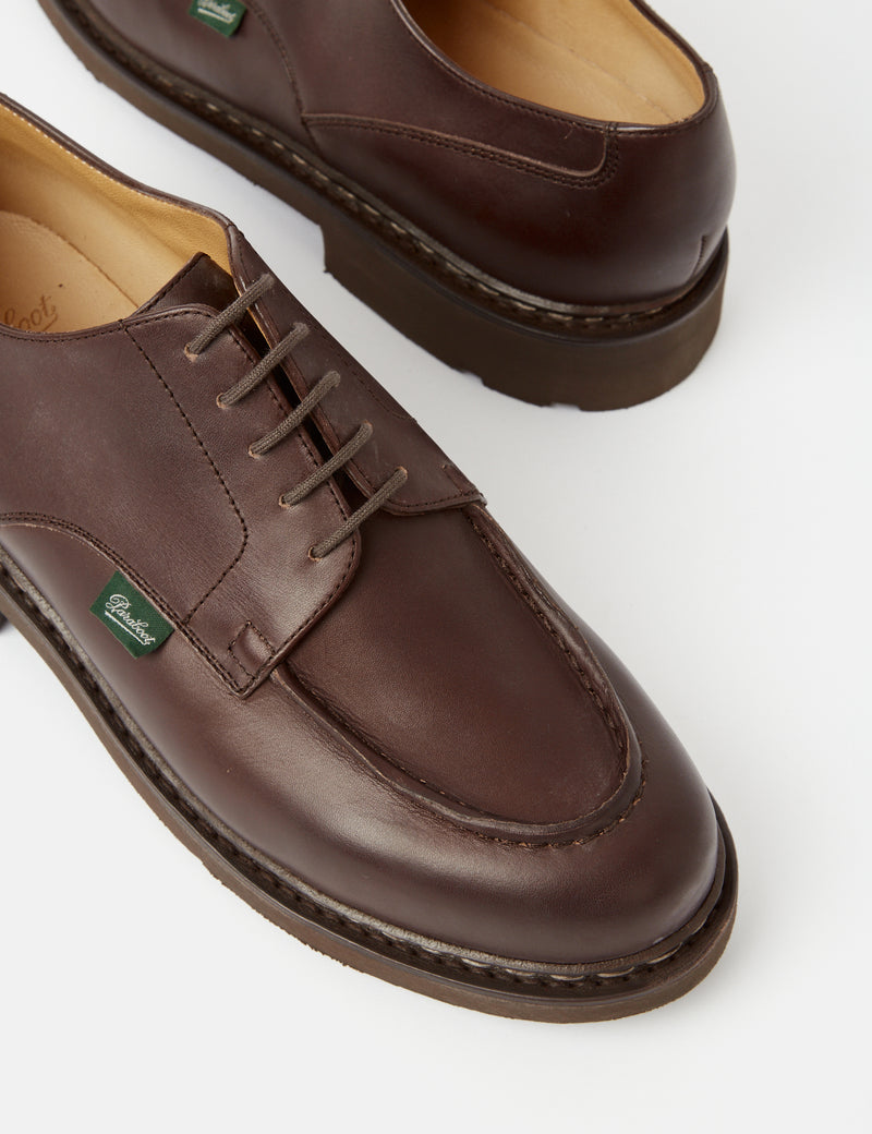 Paraboot Chambord Shoes (Leather) - Café Brown Smooth