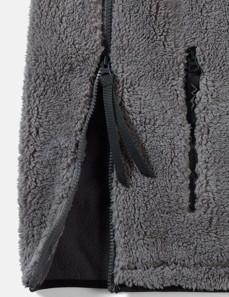 Manastash Bigfoot Pullover Fleece Jacket - Gris
