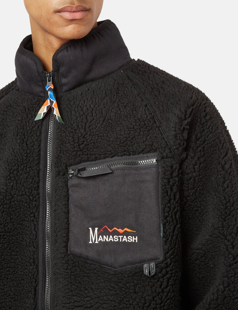 Manastash Mt. Gorilla Fleece Jacket - Black