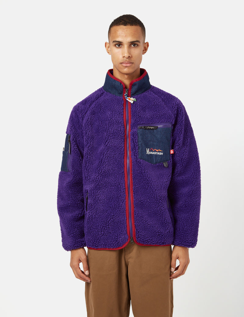 Manastash Mt. Gorilla Fleece Jacket - Purple