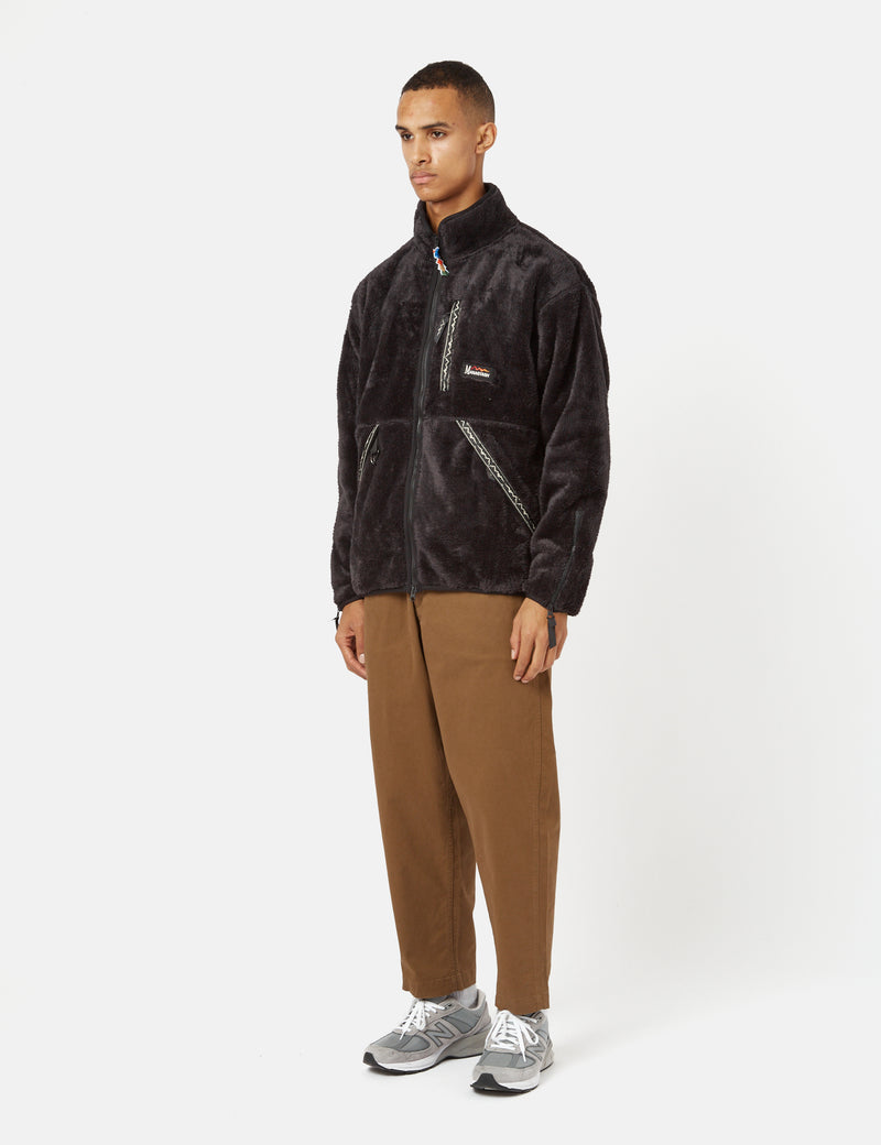 Manastash Bigfoot Fleece Jacket - Black