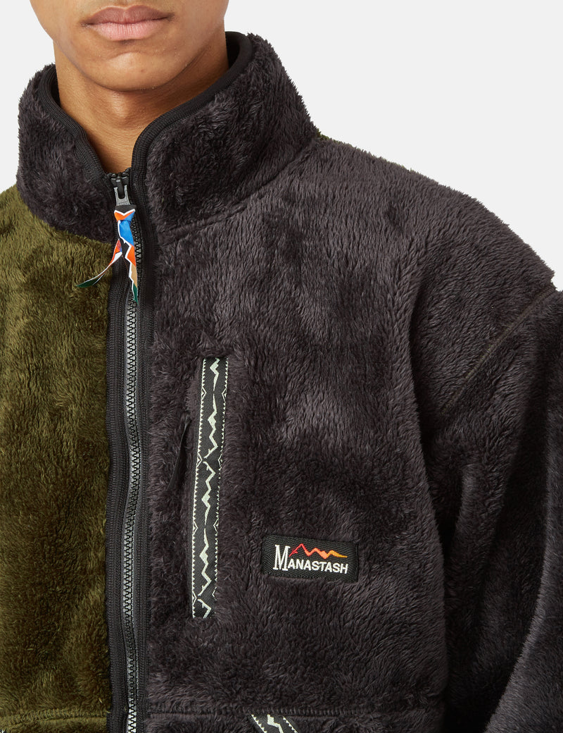 Manastash Bigfoot Fleece Jacket - Panel