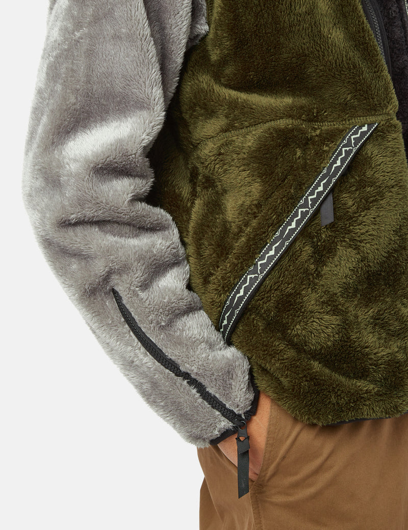 Manastash Bigfoot Fleece Jacket - Panel