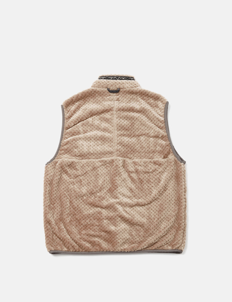Manastash Thermal Fleece Vest - Beige