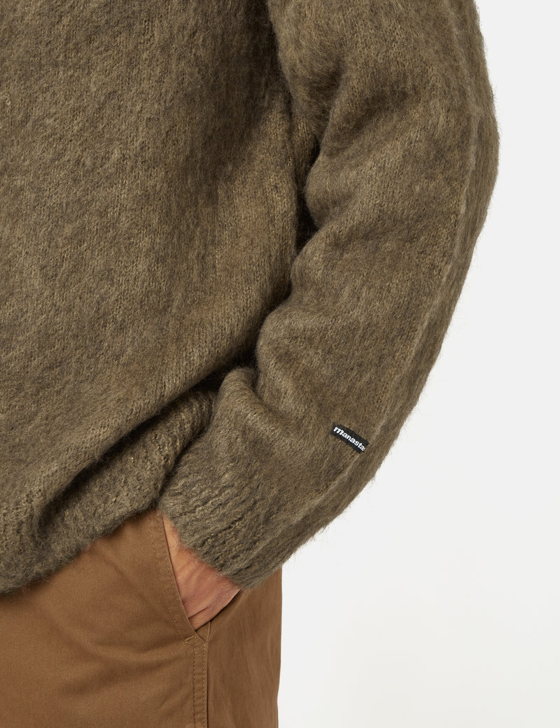 Manastash Aberdeen Kurtigan Cardigan - Mocha Brown