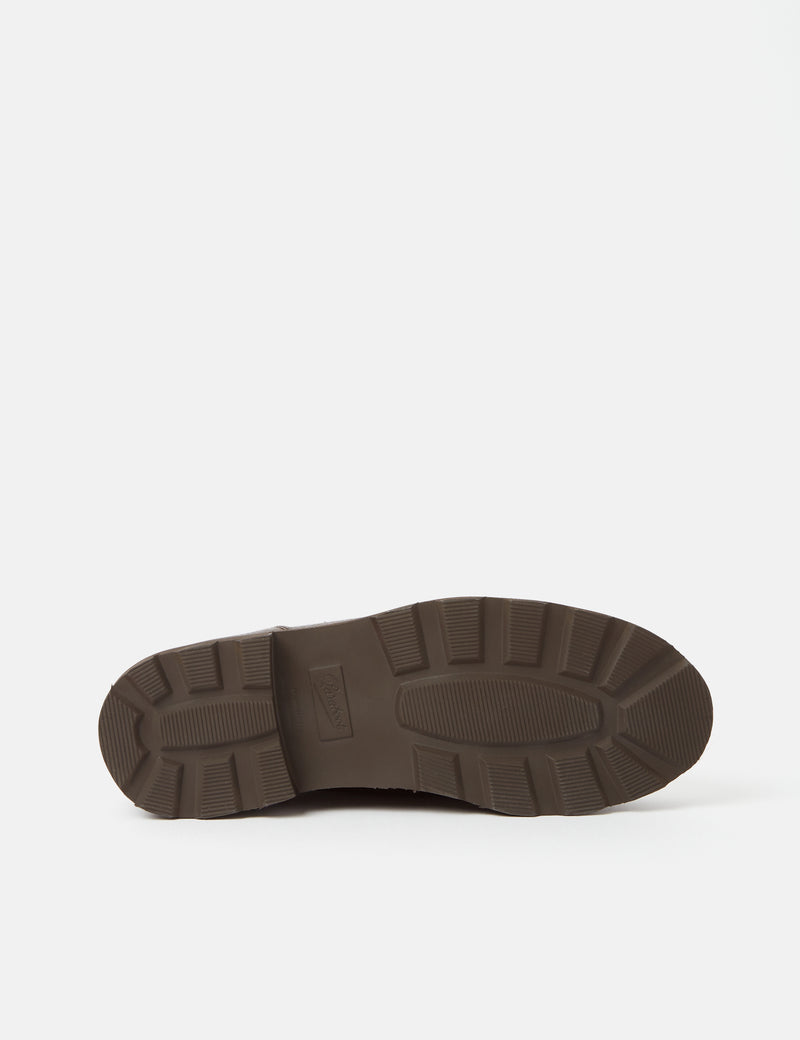 Paraboot Michael Derby Shoe (Grain Leather) - Ebony Brown
