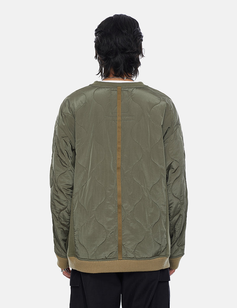 Liberaiders LR Quilted Pullover - Olive