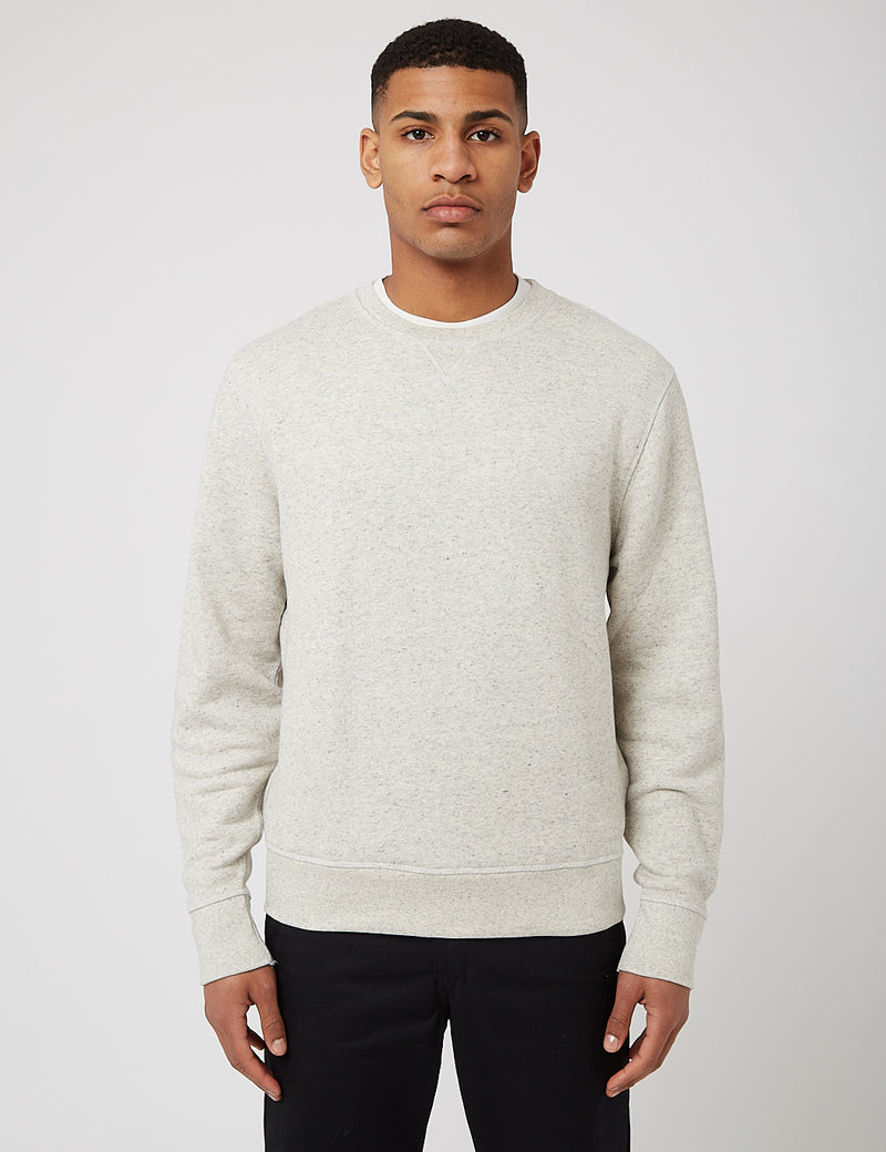 Levis Made & Crafted Relaxed Crewneck Sweat - Grey Heather