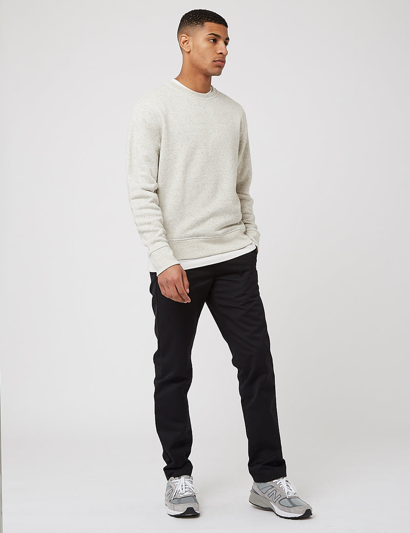 Levis Made & Crafted Relaxed Crewneck Sweat - Grey Heather