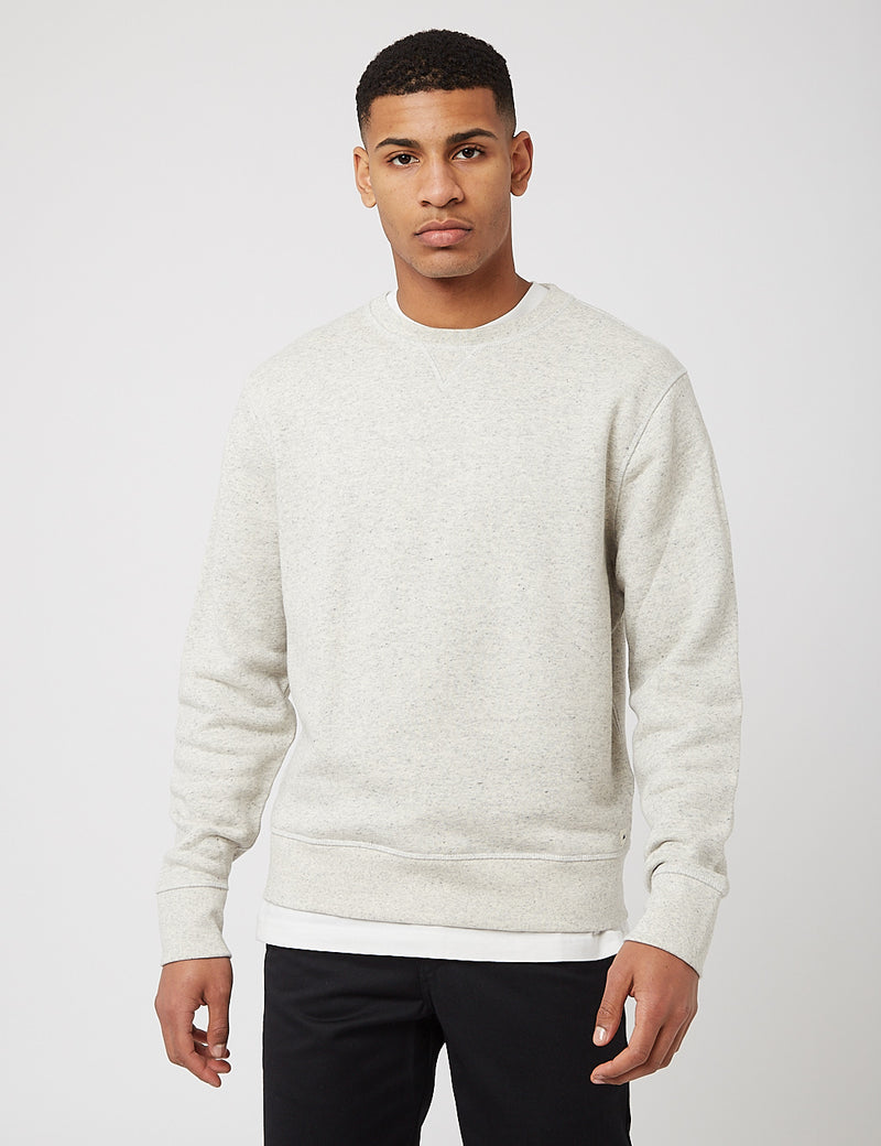 Levis Made & Crafted Relaxed Crewneck Sweat - Grey Heather