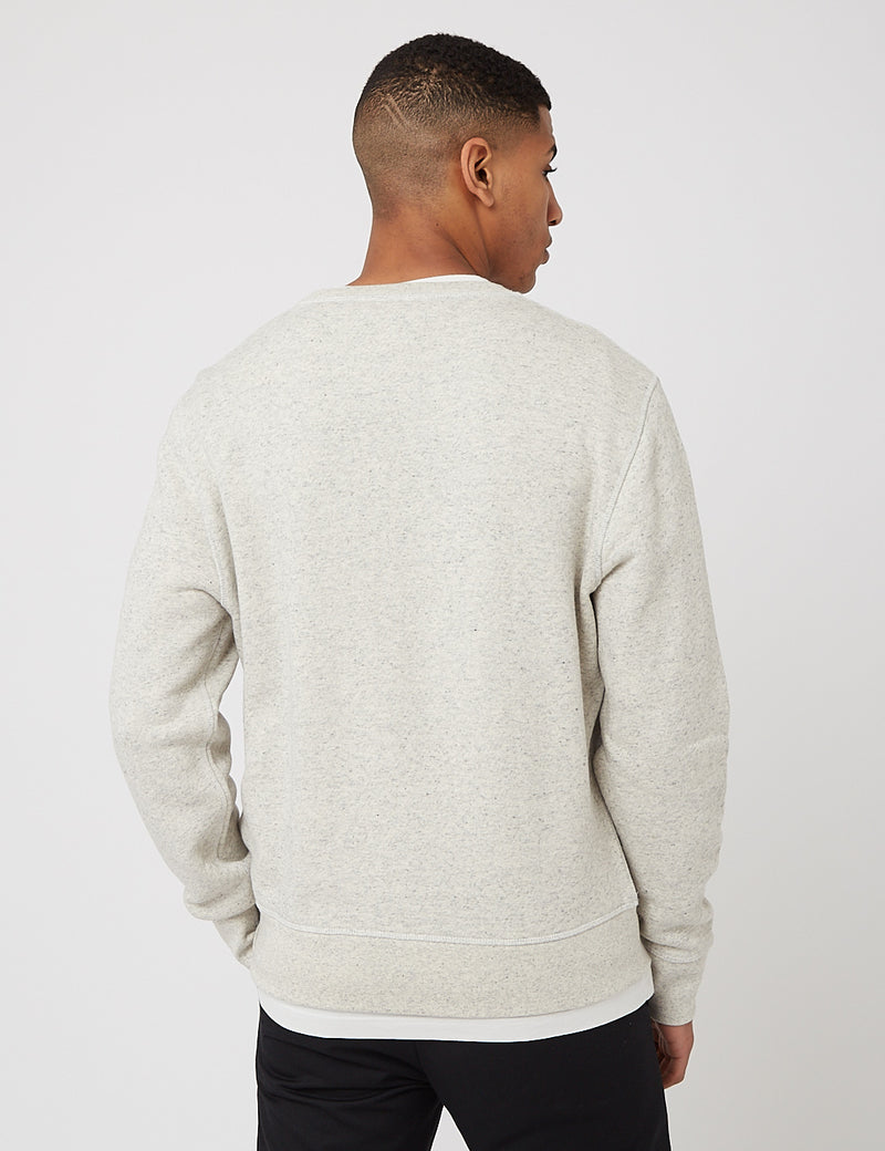 Levis Made & Crafted Relaxed Crewneck Sweat - Grey Heather