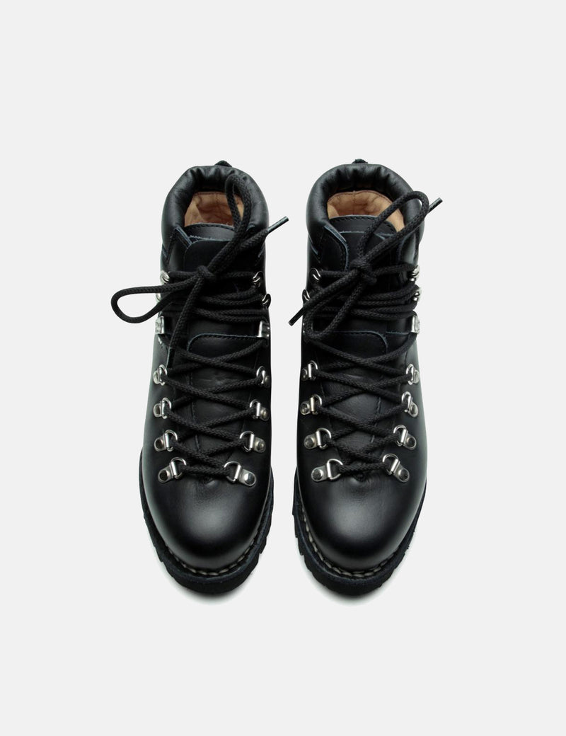Paraboot Avoriaz Hiking Boot (Leather/Sheepskin) - Black