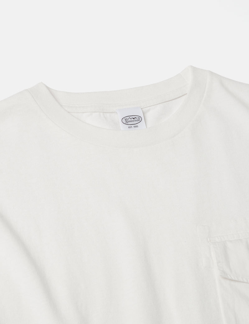 Manastash Disarmed Short Sleeve T-Shirt - White