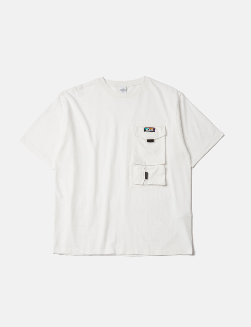 Manastash Disarmed Short Sleeve T-Shirt - White