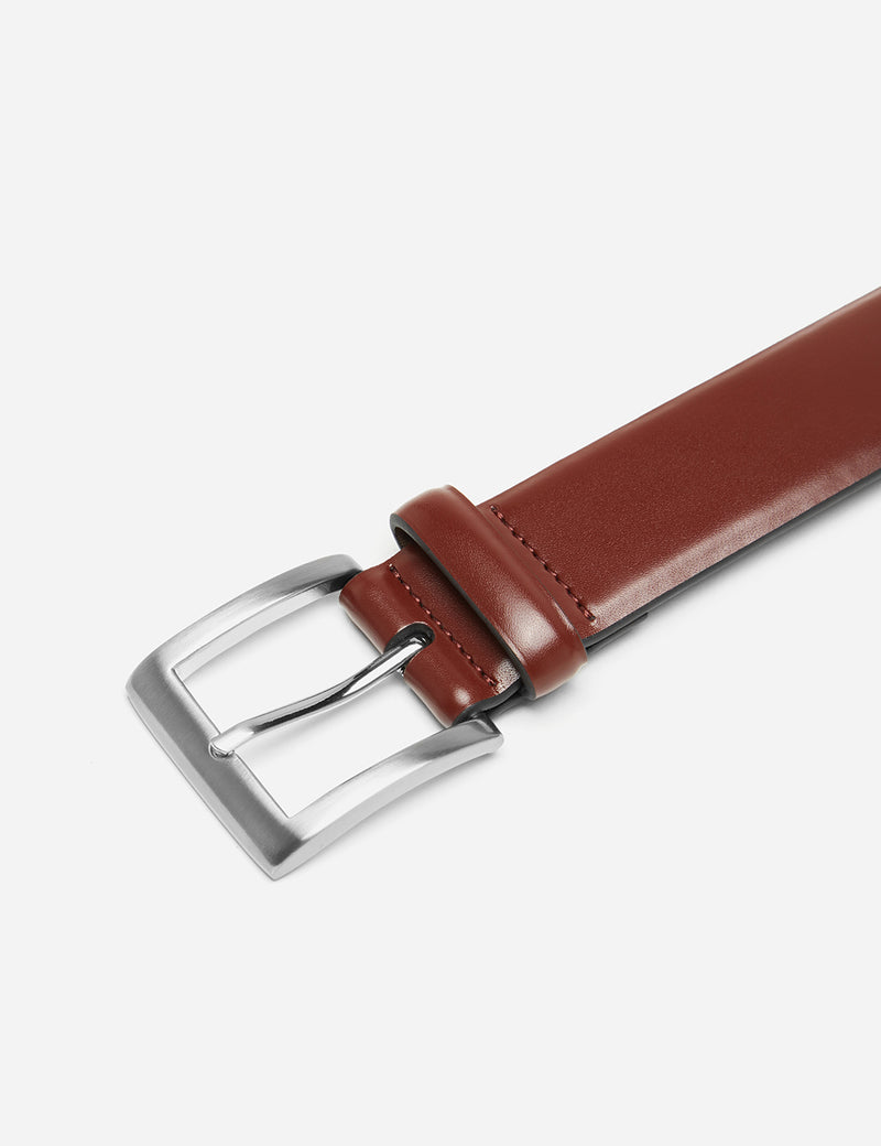 Dents Plain Leather Belt - Hellbraunes Leder
