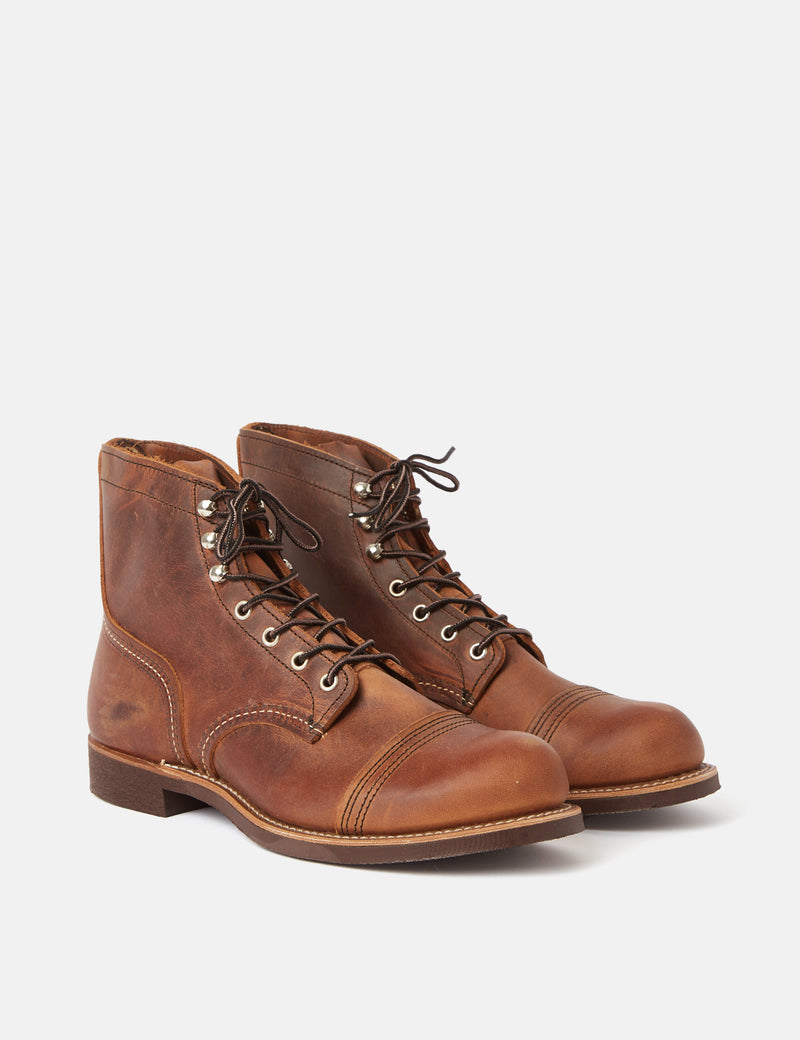 Red Wing Iron Ranger Boots - Tan