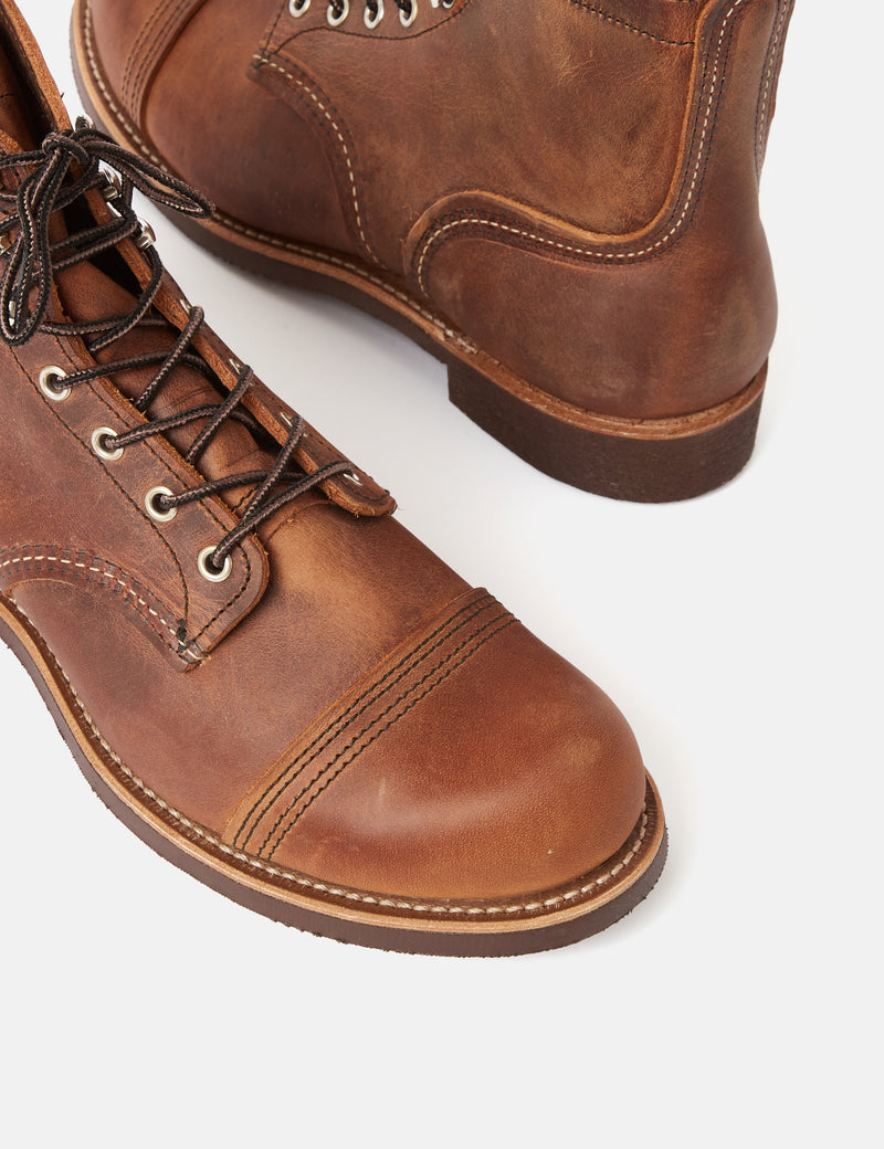 Red Wing Iron Ranger Boots - Tan